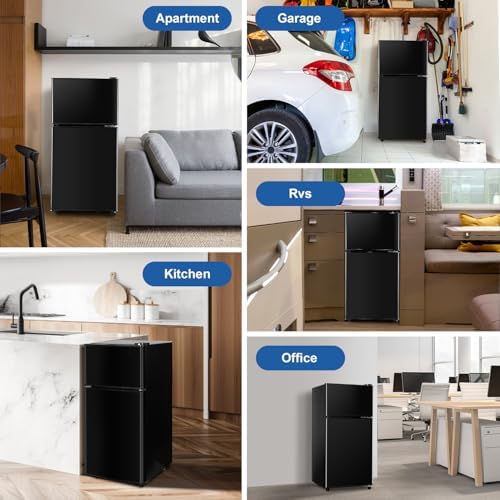 Mini Fridge with Freezer, 3.2 cuft Small Refrigerator, Compact Refrigerator - Image 7