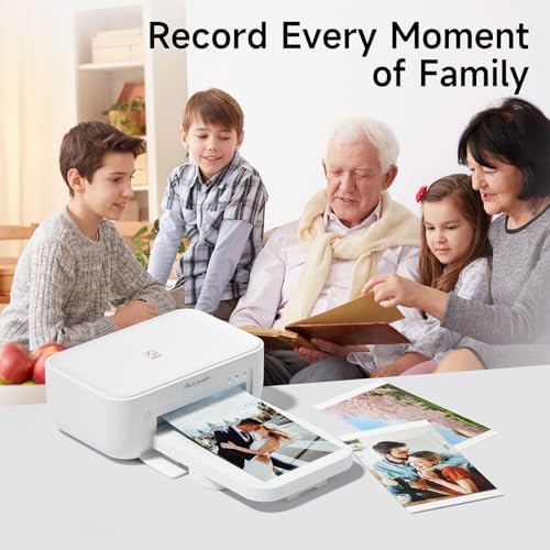 HPRT Photo Printer 4x6 with 108 Sheet Photo Paper& 2 Ribbon - Image 6