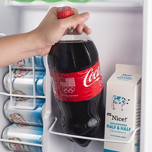 Commercial Cool CCR45B Compact Single Door Refrigerator and Freezer, 4.5 Cu. Ft. Mini Fridge, Black - Image 3