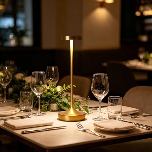 YHT Rechargeable Cordless Table Lamps 6000mAh LED Battery Table Light - Image 2