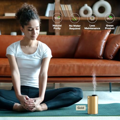 Airversa ANX Waterless Diffuser for Essential Oil for Home, Room, Blue - Image 6