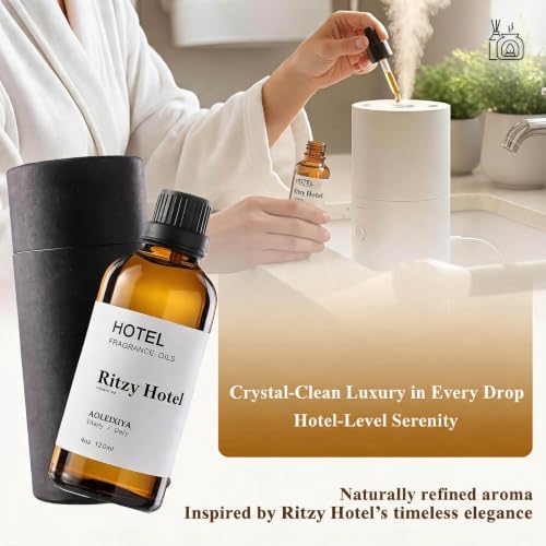 Hotel Essential Oil Collection Waterless Diffuser Oil - Premium Fragrance Oil for Ultrasonic Diffusers and Crafting - 4 Fl Oz - Image 4