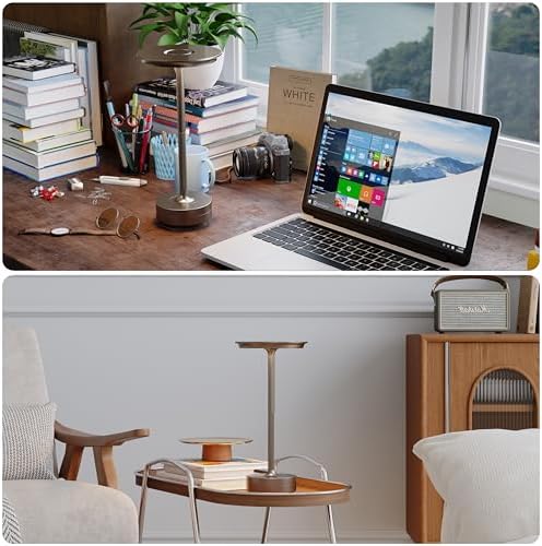 TBBGA 1 Pack Rechargeable Table Lamps Cordless, 5000mAh Outdoor Table Light - Image 6