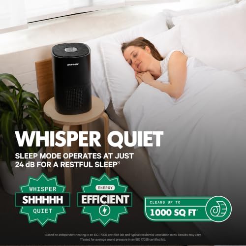PuroAir 240 HEPA Air Purifiers for Home Pets Bedroom - 1,000 Ft² (2PK) - Image 6