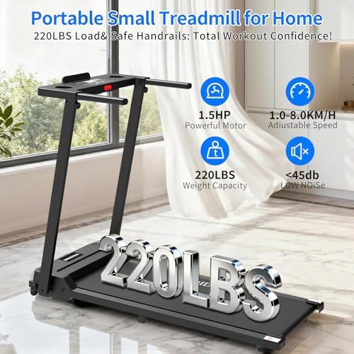 3 in 1 Under Desk Treadmill with Incline Walking Pad for Home & Office - Image 5