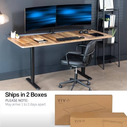 VIVO Reclaimed Wood 71 x 30 in Standing Desk, DESK-KIT-E2B7P - Image 5
