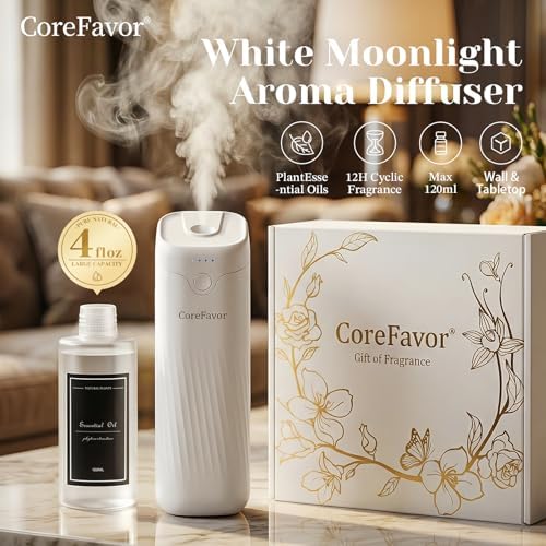 Waterless Essential Oil Diffuser with 3x120ml Oil - Image 3