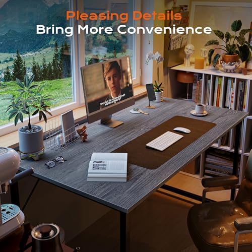PRAISUN 47 X 24 Inch Computer Desk with Deeper Desktop - Image 5