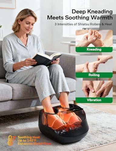Medisana Shiatsu Foot Massager with Heat, Air Compression & Kneading - Image 4