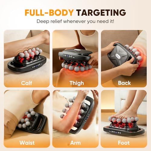 20-Head Massage Gun, 3 Modes and 30 Speed Levels - Image 4