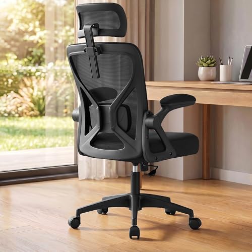 VASAGLE Ergonomic Mesh Office Chair with Adjustable Lumbar Support by VASAGLEbySONGMICSHOME