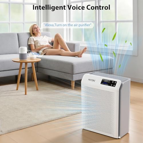 Air Purifier for Home Bedroom Large Rooms Up to 3500 ft², Smart APP Control - Image 5
