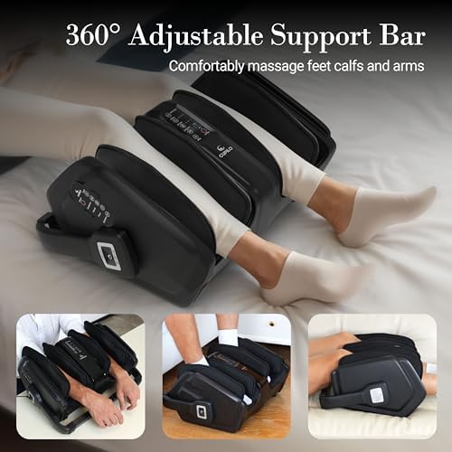 CuPiLo Shiatsu Foot Calf Massager with Heat & Remote, FSA Eligible HSA - Image 5