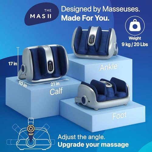 MIKO Shiatsu Foot, Leg and Calf Massager with Heat - Image 5