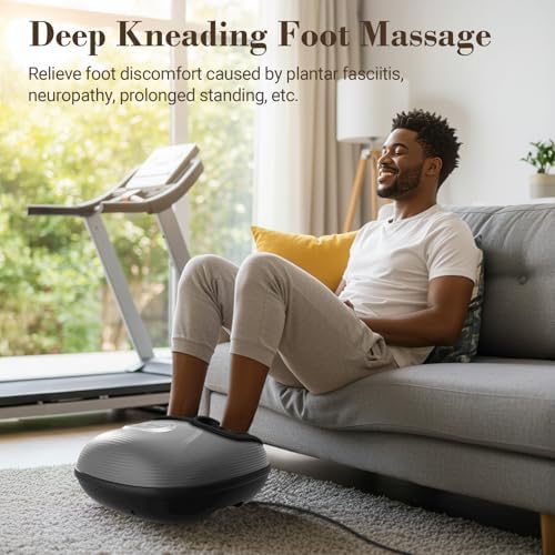 CuPiLo Foot Massager with Heat, FSA Eligible HSA Shiatsu Foot Massager - Image 3