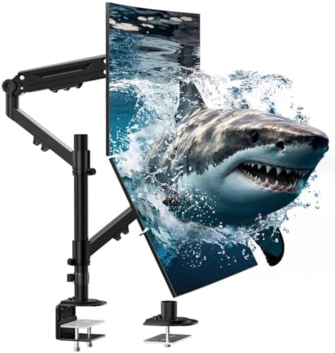 WALI Vertical Dual Monitor Mount for 13-40 inch Screens, up to 26.4 lbs by WALI