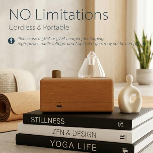 Waterdrop Waterless Essential Oil Diffuser for Aromatherapy - Image 5