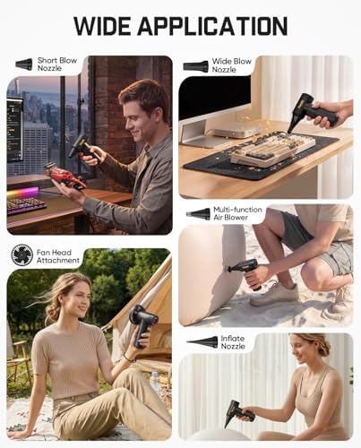 Fanttik Gust B11 Mix Pro 2-in-1 Electric Air Duster & S2 Pro Max Electric Screwdriver - Image 2