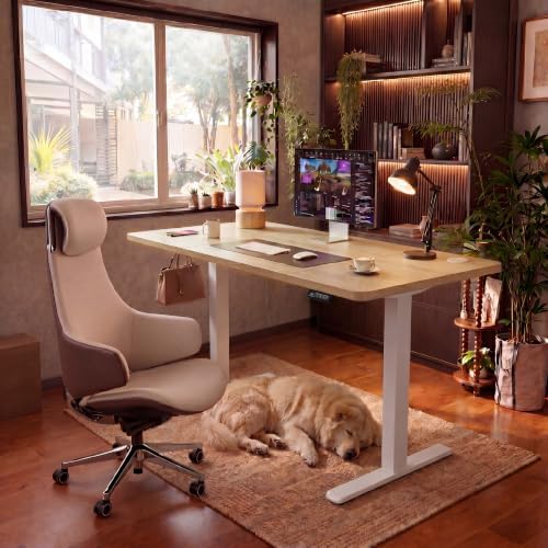 Furmax 48 Inches Electric Height Adjustable Standing Desk Home Office Desk - Image 2