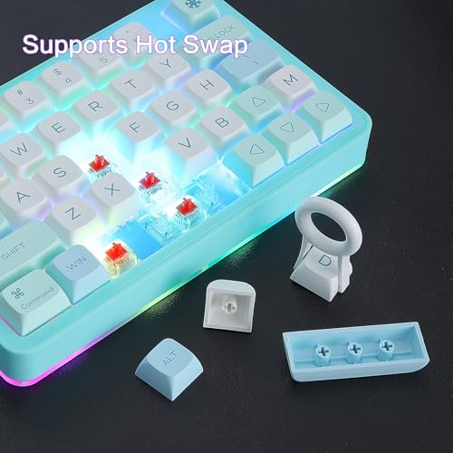 Koolertron One-Handed Mechanical Keyboard, 39 Macro Keys(39 Keyboard Blue) - Image 5