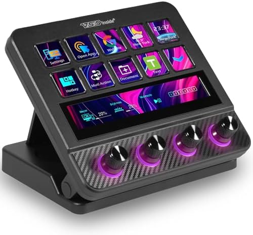 VSD N4 Pro Stream Controller Streaming Deck, Audio and Studio Controller by Unknown