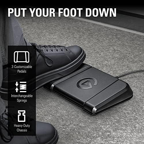 Elgato Stream Deck Pedal, 3 Hands-Free Macro Footswitches - Image 3