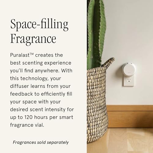 Pura Home 4 Fragrance Diffuser - Adjustable Home Diffuser with LED Light & Automatic Vial Detection - Wi-Fi Device for Personalized Home Scenting Experience - Long-Lasting Aroma - Image 4