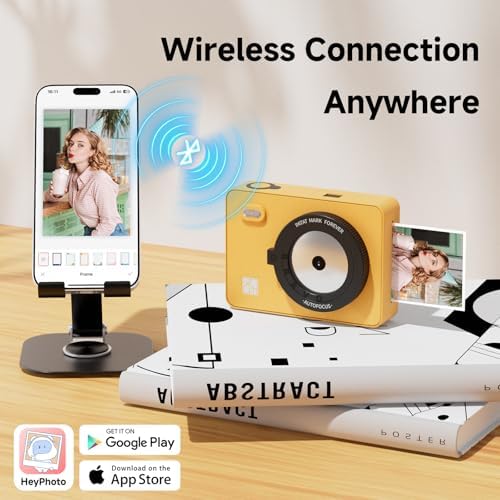 HPRT Z5S Instant Camera & Photo Printer 2-in-1, Bluetooth Portable Printer - Image 3