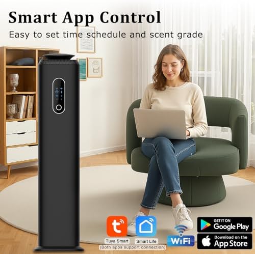 1000mL Scent Air Machine for Home, 10000 sq. ft Waterless Diffuser - Image 5