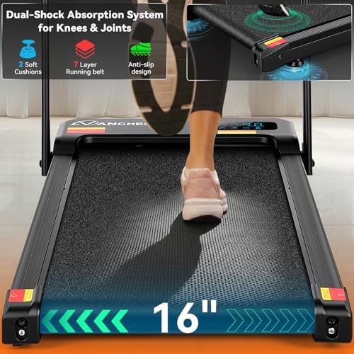 ANCHEER Walking Pad with Incline-Small Treadmill for Home - Image 5