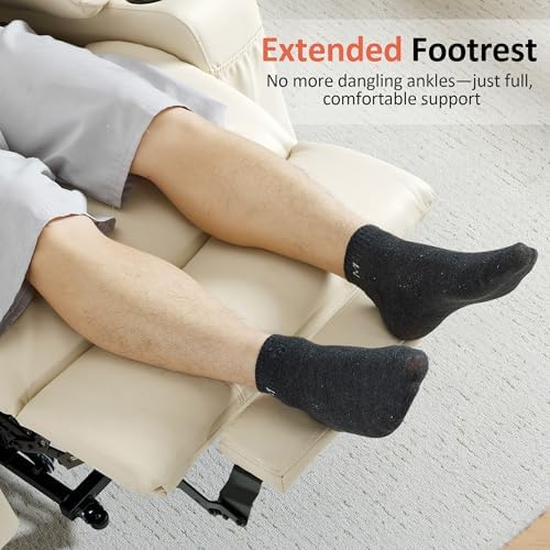 MCombo Power Lift Recliner Chair for Elderly, Heat and Massage 7040(Medium) - Image 5