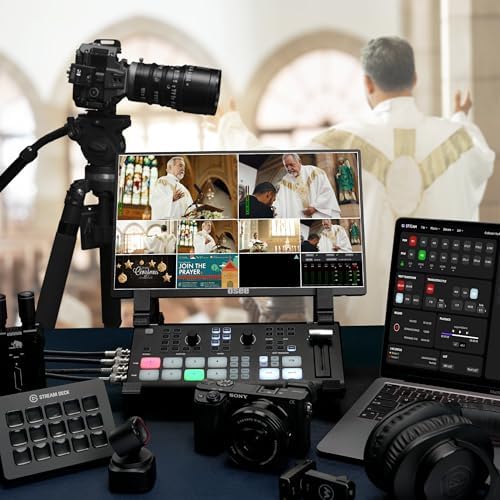 Osee GoStream Deck Pro 4-Ch HDMI Live Streaming Video Mixer Switcher - Image 6