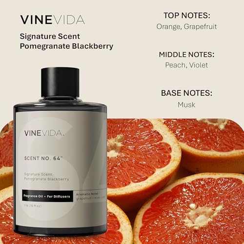 VINEVIDA [16 Fl Oz] NO. 64 Fragrance Oil for Cold Air Diffusers, Essential Oils for Diffuser Oil Refill & Air Freshener Room Spray - Image 2
