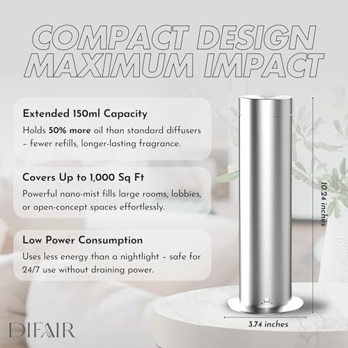 S150 Waterless Diffuser, Scent Diffuser for Home, Bluetooth, 150 mL - Image 3