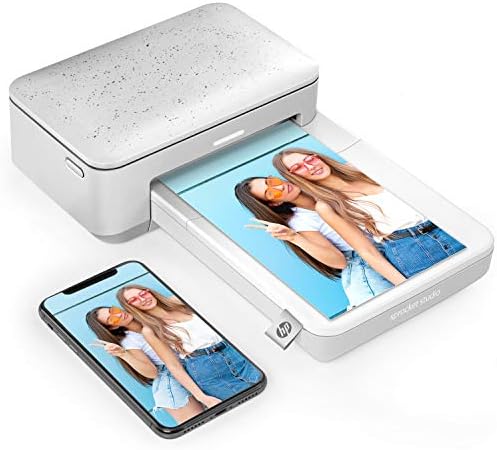 HP Sprocket Studio 4x6” Instant Photo Printer – Print Photos from Your iOS, Android Devices & Social Media by HP