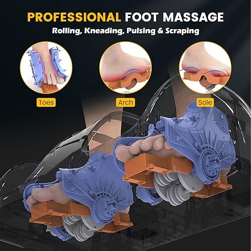 COSTWAY Foot Massager, Electric Shiatsu Foot Massage Machine - Image 5