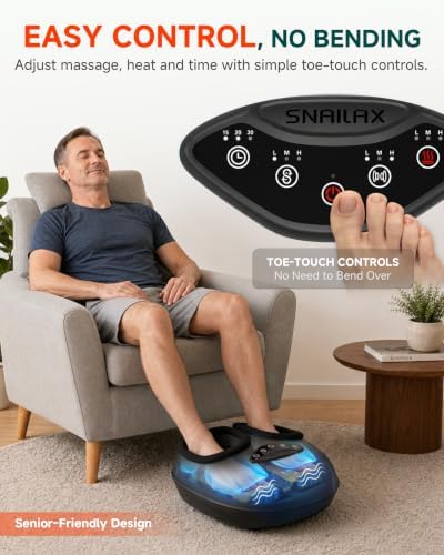 Snailax Foot Massager for Plantar Fasciitis, Neuropathy Circulation,Size 14 - Image 6