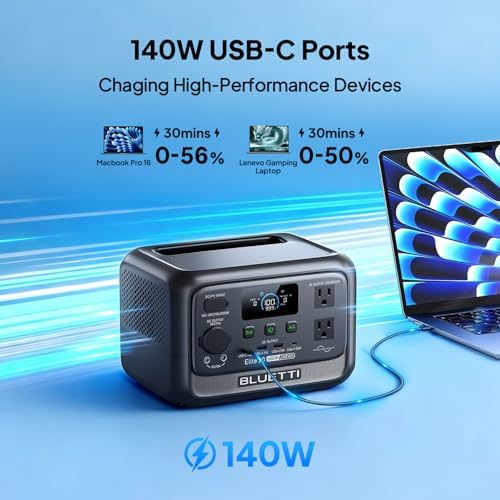 BLUETTI Elite 30 V2 Portable Power Station 288Wh 600W LFP Solar Generator - Image 5