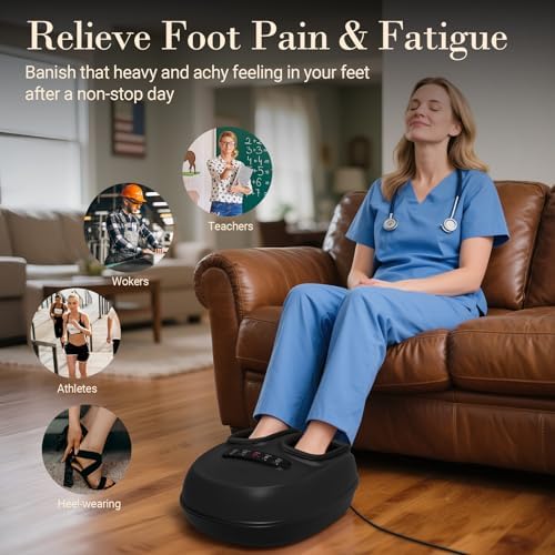 Foot Massager with Heat for Neuropathy-[2026 Upgraded], FSA Eligible HSA - Image 5