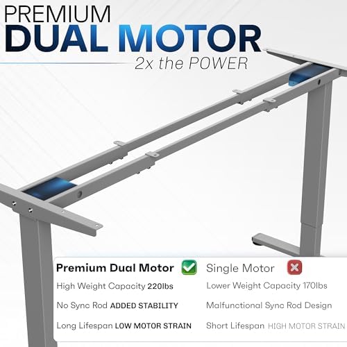 VIVO Light Wood 71 x 36 in Standing Desk, DESK-KIT-E2G7C-36 - Image 4