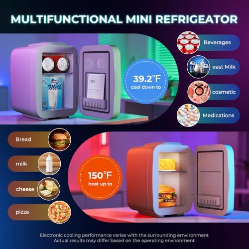BEICHEN Mini Fridge 4L/6 Can With APP Light Controller for Gaming Room - Image 4