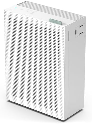 COWAY Air Purifiers for Home Bedroom up to 1,035ft² with HEPA Filter, Carbon Filter, Washable Filter for Smoke, Pollen, Dander, with Air Quality Monitor, Auto Mode, 3yr Warranty, Airmega 150 White by Unknown