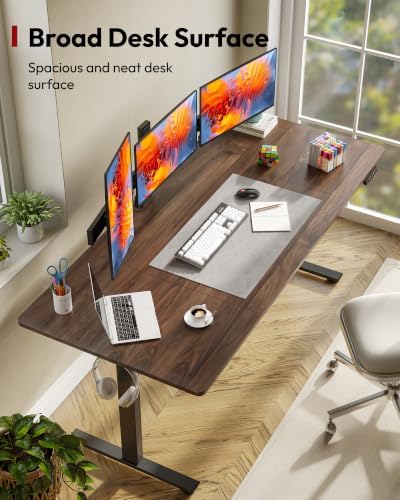 SANODESK 71''x32'' Large Electric Computer Height Adjustable Standing Desk - Image 5