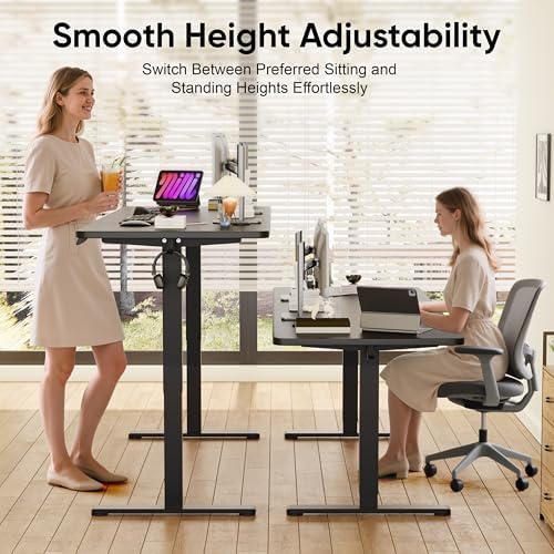 Monomi 79" Large Electric Standing Desk,Height Adjustable for Two-Person - Image 4