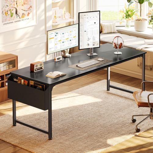 PRAISUN 71'' Computer Desk with Fabric Storage Bag - Image 2
