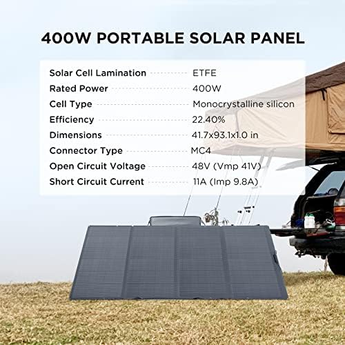 EF ECOFLOW Power Station 6144Wh DELTA Pro Ultra with 2x400W Portable Panel - Image 6