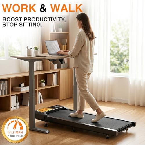 Gkyet Incline Walking Treadmill Pad with Removable Handle and Remote - Image 2