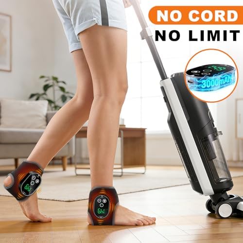 2PCS Cordless Foot and Ankle Massager with Heat, Ankle Heating Pads - Image 2