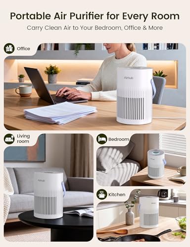 Air Purifier For Home Bedroom, 20dB Quiet Sleep Mode - Image 7