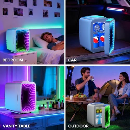 BEICHEN Mini Fridge 4L/6 Can With APP Light Controller for Gaming Room - Image 6